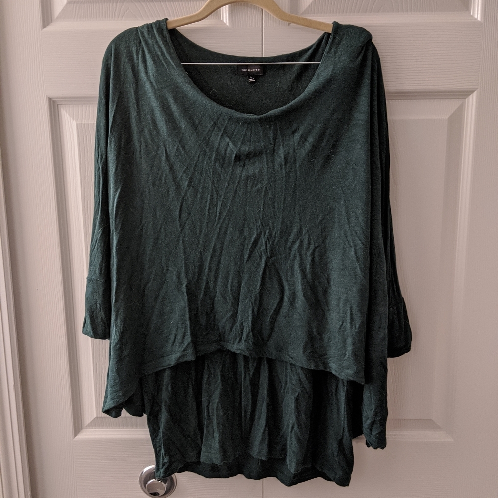 ⭐Dolman sleeve green tunic